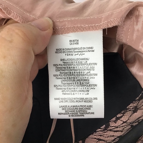 Max & Cleo Rebecca Strapless Lace and Satin Dress - Picture 7 of 11